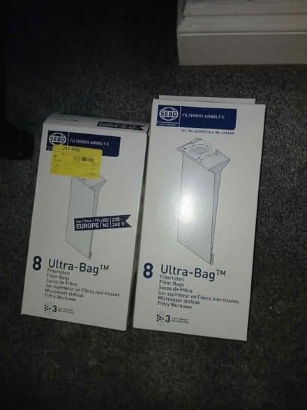 Photo of free 9 vacuum cleaner bags (Uxbridge UB10) #2