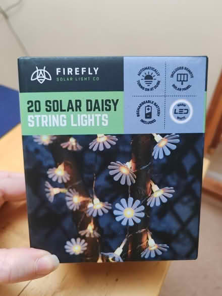 Photo of free Solar daisy string lights (Barbourne, WR1) #1