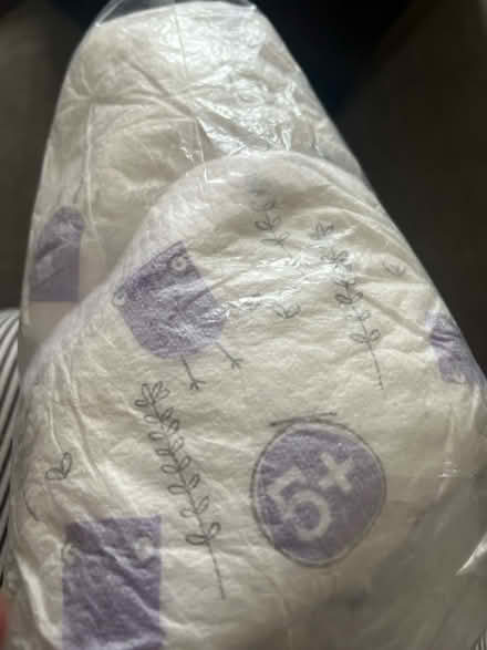 Photo of free Part packet 10 size 5+ nappies (Bromley BR2) #1