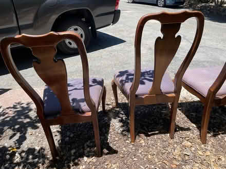 Photo of free Dining chairs (Los Altos Hills) #3