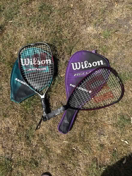 Photo of free 2 x Wilson racket ball rackets (Orpington) #1