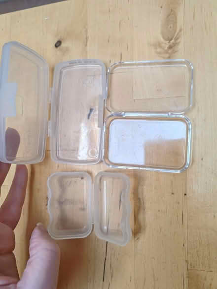 Photo of free 3xsmall plastic boxes, for travel? (Barbourne, WR1) #3