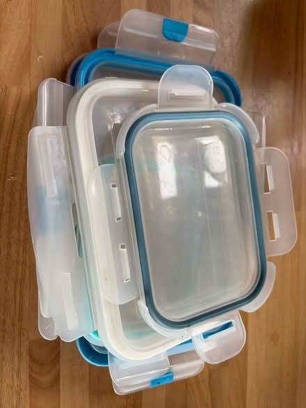 Photo of free Random plastic lids with no bottom (Farlington PO6) #1