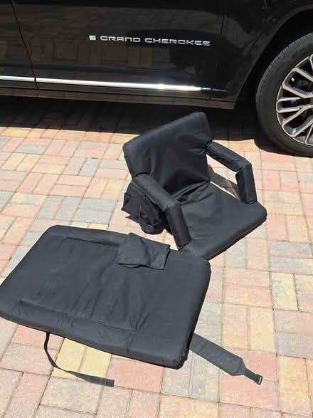 Photo of free 2 Bleacher/Stadium Seat backs (Gatlin & I-95) #1