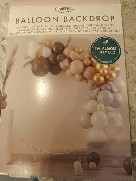 Photo of free Balloon Backdrop - without frame (Stotfold) #1