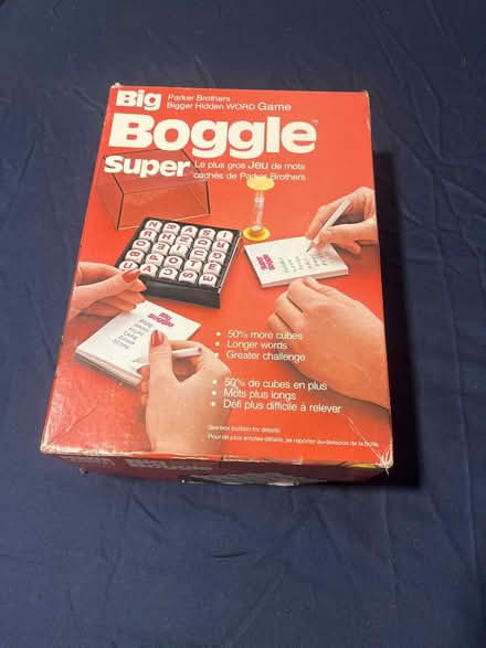 Photo of free big box boggle game (bloor & ossington) #1