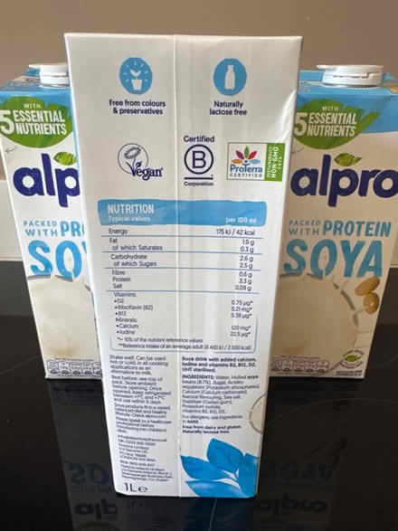 Photo of free Alpro soya (CV5) #4
