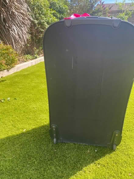 Photo of free Black soft shell suitcase (Stubbington) #2