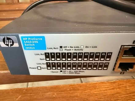 Photo of free gigabit switch, powerline adapters (near Tartan/ Jockvale) #2