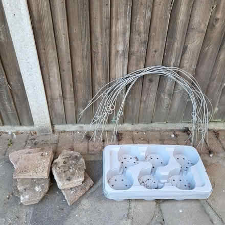 Photo of free Cloche half hoops & plant trays (Fordham Heath CO3) #1