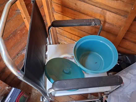 Photo of free Old commode chair (Bedford MK41) #1