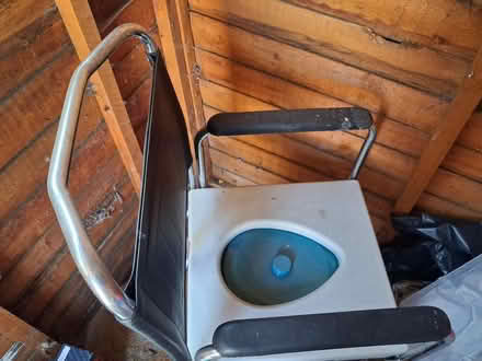 Photo of free Old commode chair (Bedford MK41) #2