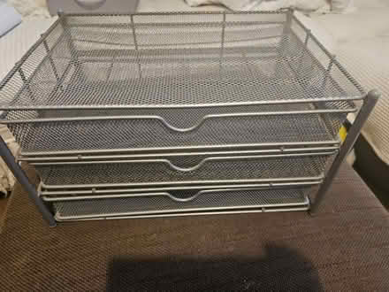 Photo of free 3 drawers desk organiser (Coombe road area BN2 4) #1
