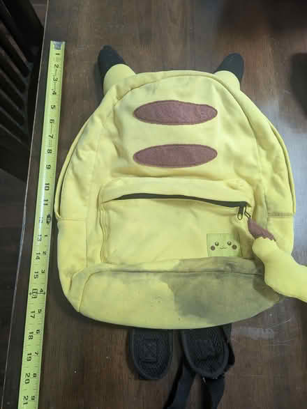 Photo of free Pikachu backpack (94040) #2