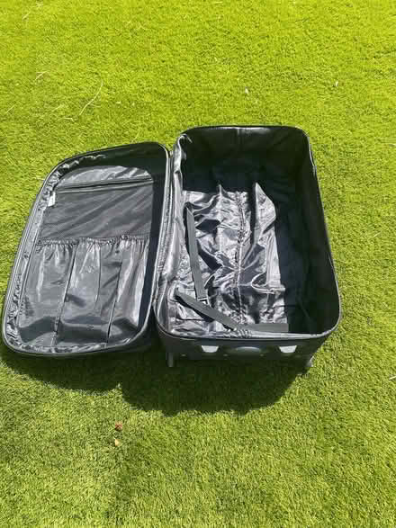 Photo of free Black soft shell suitcase (Stubbington) #4