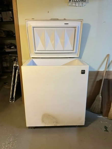 Photo of free Small Chest Freezer (South East Oshawa) #1