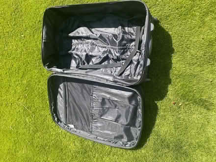 Photo of free Black soft shell suitcase (Stubbington) #3