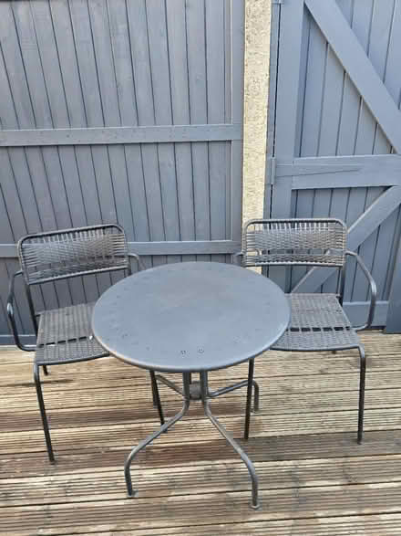 Photo of free Ikea Garden metal table set (Stevenage SG2) #1