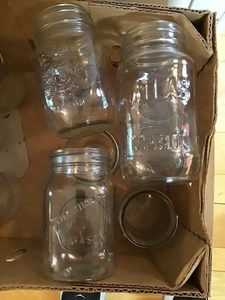 Photo of free 14 canning jars (ward area by york rd) #2