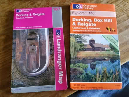 Photo of free Two Ordnance Survey Maps (Redhill RH1) #1