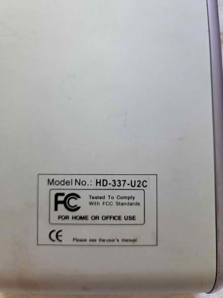 Photo of free External hard drive (North Oakland) #3