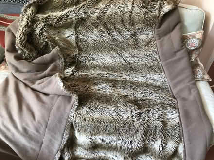 Photo of free Large fake fur throw (Shepherds Bush) #1