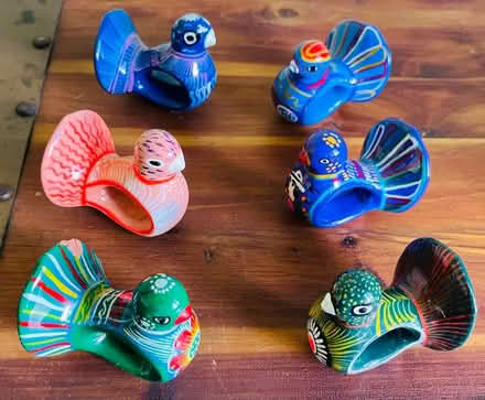 Photo of free Ceramic Bird Napkin Rings (Redwood City) #1