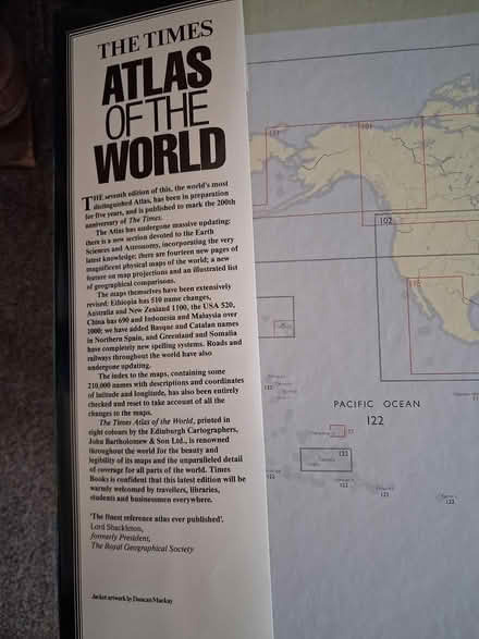 Photo of free The Times Atlas of the World (St John's Road, Woking) #2