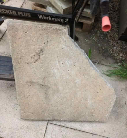 Photo of free Broken paving slabs (Kempston MK42) #1