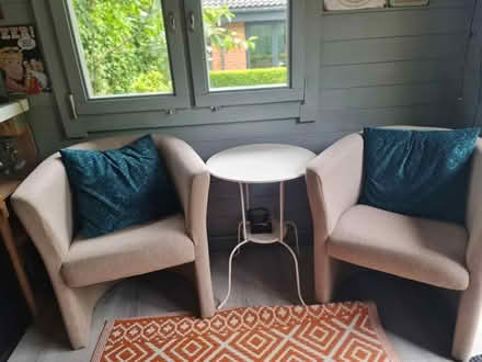 Photo of free Small metal table (Preston PR5) #2