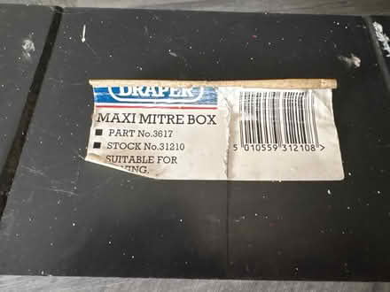 Photo of free Maxi mitre box (CW2 6) #2