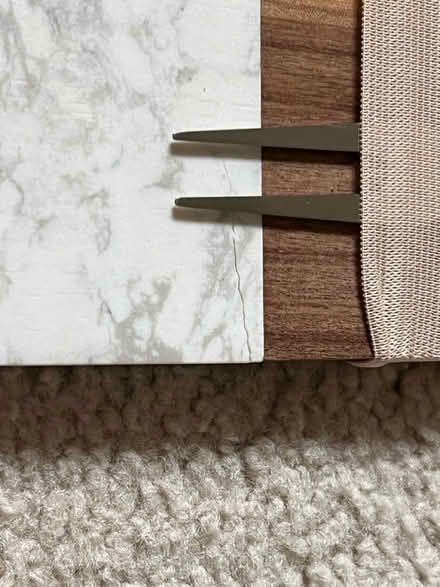 Photo of free Ceramic/Wood Cheese Board & Knives (Bothell - Canyon Park) #3