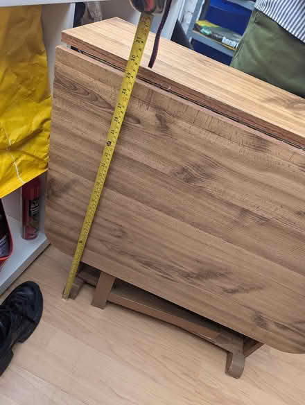 Photo of free Drop leaf/foldable table (N4, Harringay Green Lanes) #1