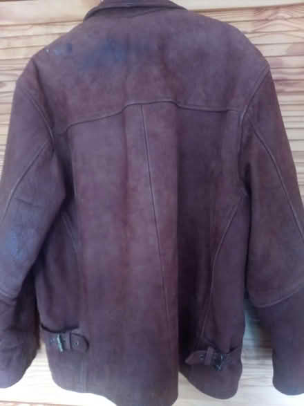 Photo of free Men's Leather Jacket Size Medium (Lawnswood LS16) #3
