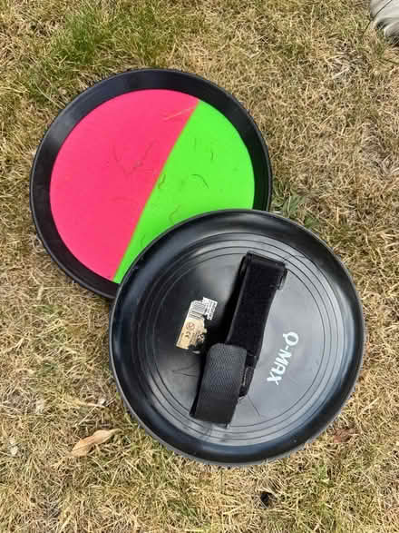 Photo of free 4 x Velcro catch ball pads (Green Street Green BR6) #1