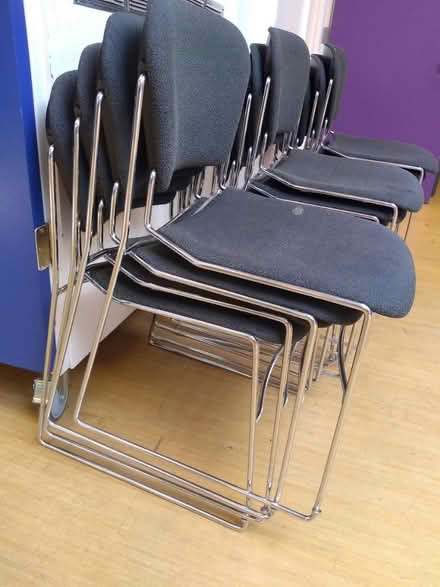 Photo of free Stackable Office Chairs (South Lake Union) #3