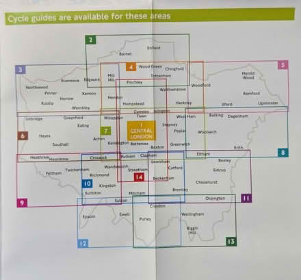 Photo of free Cycling route maps for London areas (Malvern Link Top WR14) #3