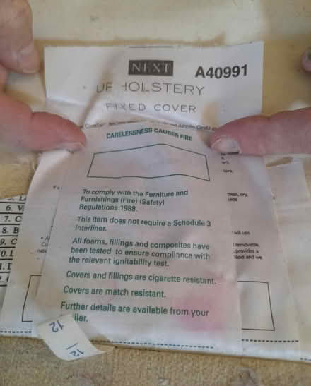 Photo of free NEXT Sofabed (Castle Ward Lancaster) #2