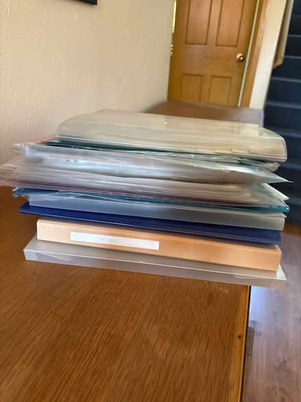 Photo of free Large amount of plastic folders (London W3) #1