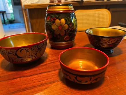 Photo of free Russian painted bowls and spoons (Bothell - Canyon Park) #2