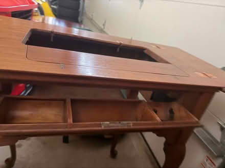 Photo of free Vintage Sewing Machine Cabinet (New Egypt, 08533) #2