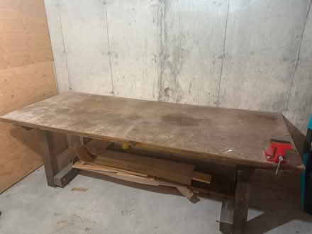 Photo of free Work Table - Solid (Wakefield NH) #1