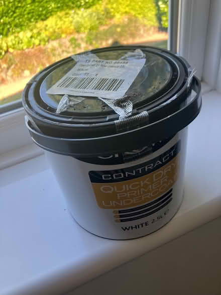 Photo of free Primer/undercoat unopened (Tavistock) #2