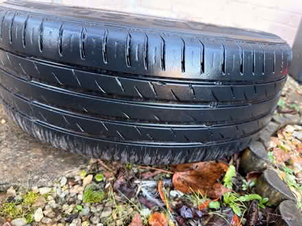 Photo of free Tyre with damaged alloy wheel (East Craigs EH12) #2