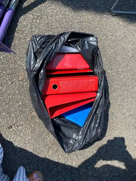 Photo of free Bag of lever arch folders (Tunbridge Wells) #1