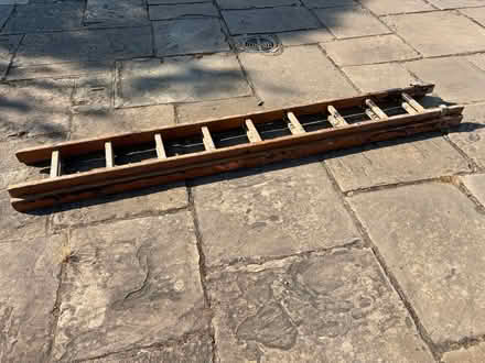 Photo of free Wooden ladder (Westcott) #1