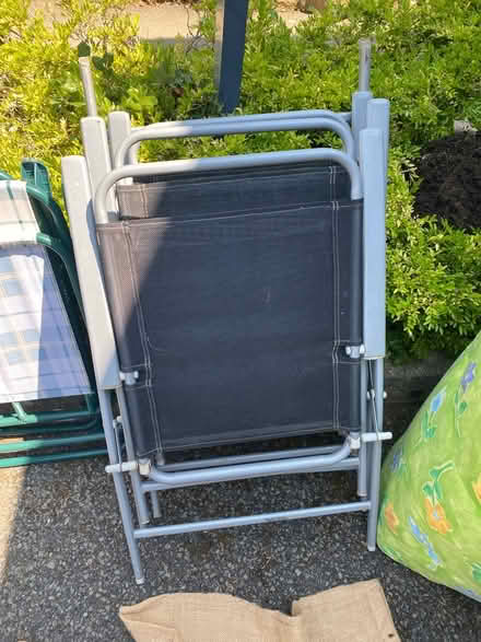 Photo of free 3 x folding garden chairs (Tunbridge Wells) #1