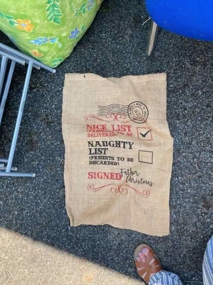 Photo of free Christmas sack (Tunbridge Wells) #1