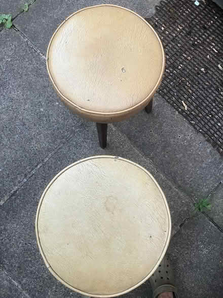 Photo of free Two 1960s bar stools (Desford, Leicester LE9) #2