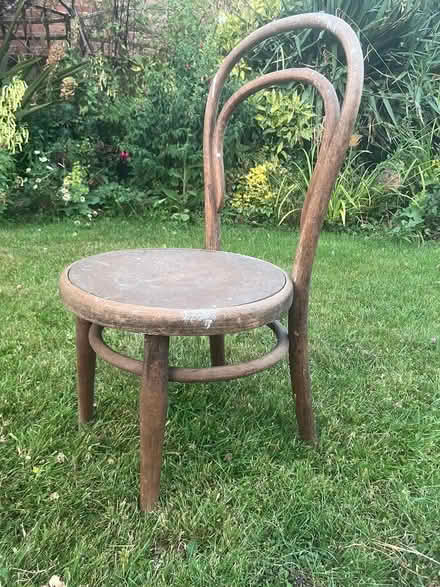 Photo of free Small bentwood chair (Desford, Leicester LE9) #1